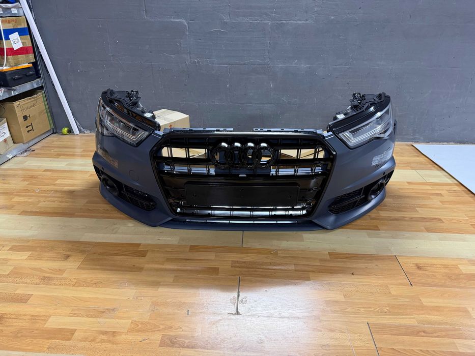 фара бампер Ауди а6 с7 AUDI a6 c7 2014–2018 рік | в стилі S6