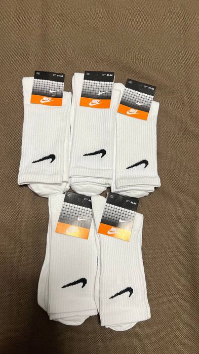 Skarpety Socks Nike (41-44) cena za 5 par