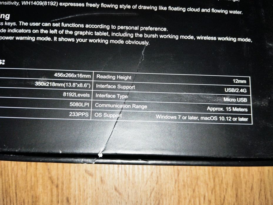 Tablet graficzny Huion