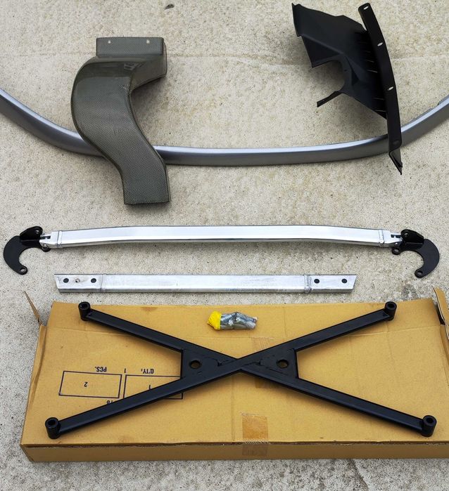 Honda S2000 Barras + admissão air duct SPOON Discos DBA T3