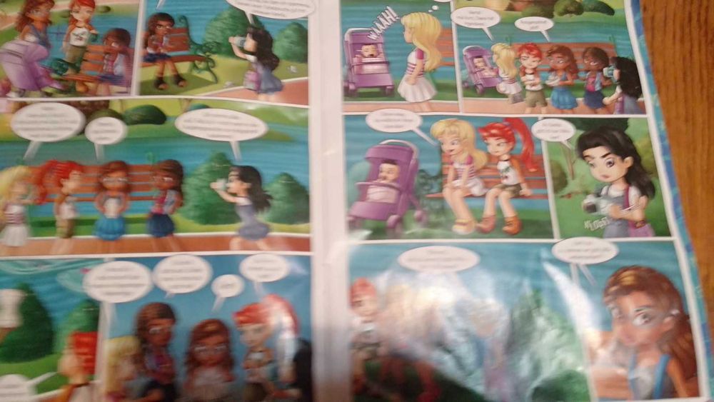 подростковый журнал лего lego friends комиксы на английском