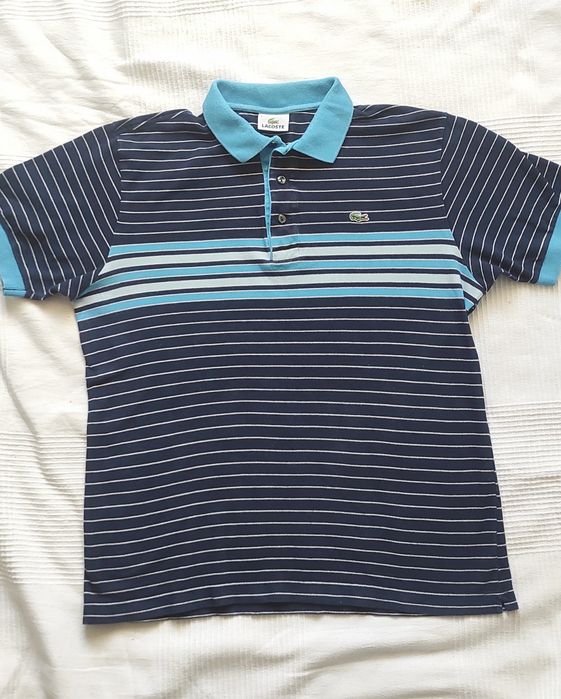 Koszulka T-shirt Lacoste oldschool wintage M