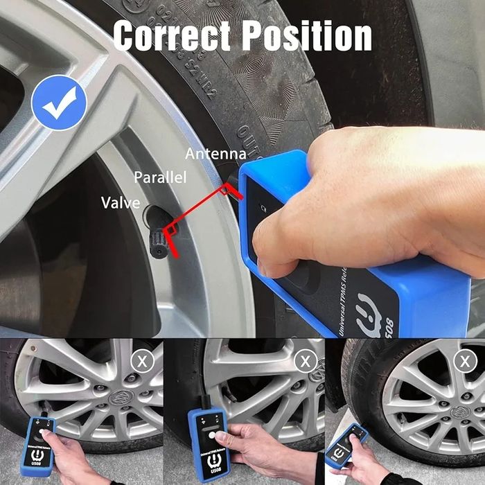 Narzędzie do ponownej nauki systemu TPMS dla czujników ciśnienia