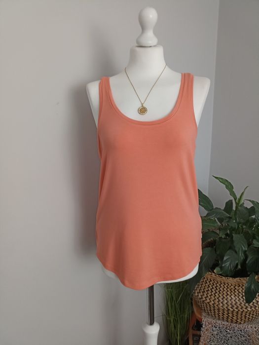 T-shirt/top koralowy damski Q/S by s.Oliver roz.XS/S/M