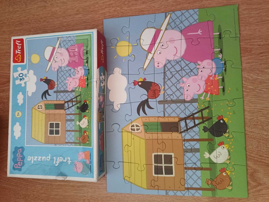 Puzzle Trefl Peppa Pig 30 elementów Babcia Świnka
