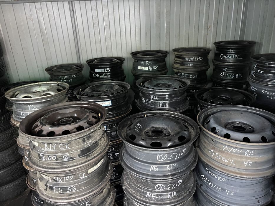 5:112 R 15 Стальные Железные Диски Volkswagen Докатки в Ассортименте