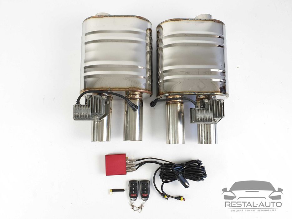 Глушитель управляемый с вакуумным клапаном выхлоп автомобиля