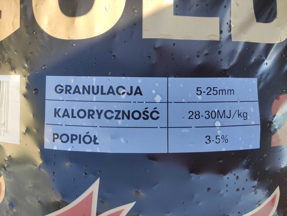 Węgiel Groszek Ekogroszek BARTEX GOLD! 27-29 MJ/kg! Transport