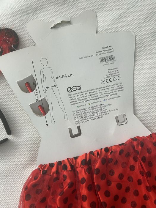 Strój Biedronki biedronka biedroneczka strój karnawałowy