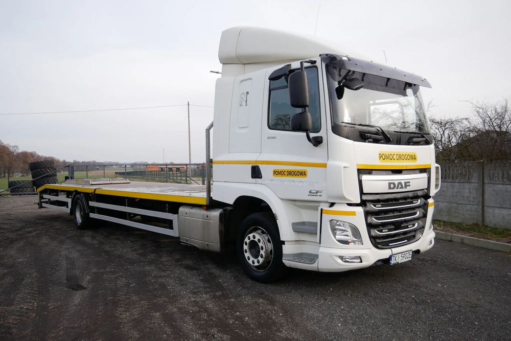 DAF 290  Autolaweta DAF 290 (2014r.) 336 KM, wciągarka, nowe opony