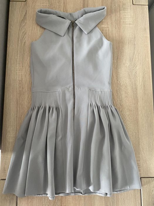 Sukienka szara elegancka S