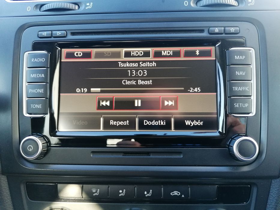 Radio nawigacja RNS 510 LED 1T0035680F kod