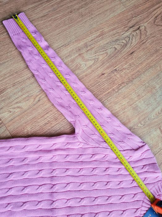 Sweter damski różowy/liliowy Ralph Lauren  roz. S
