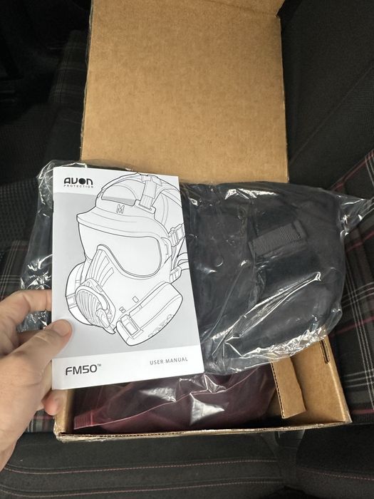 Топова маска-протигаз Avon FM50 Twinport, комплект