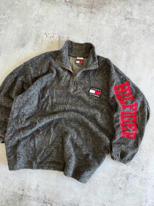 Винтажная шерпа Tommy Hilfiger оригинал Размер XL