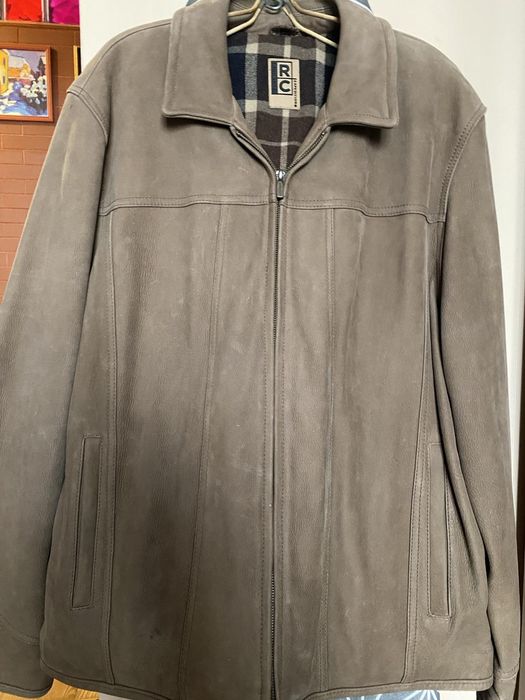 Куртка  шкіряна-нубук