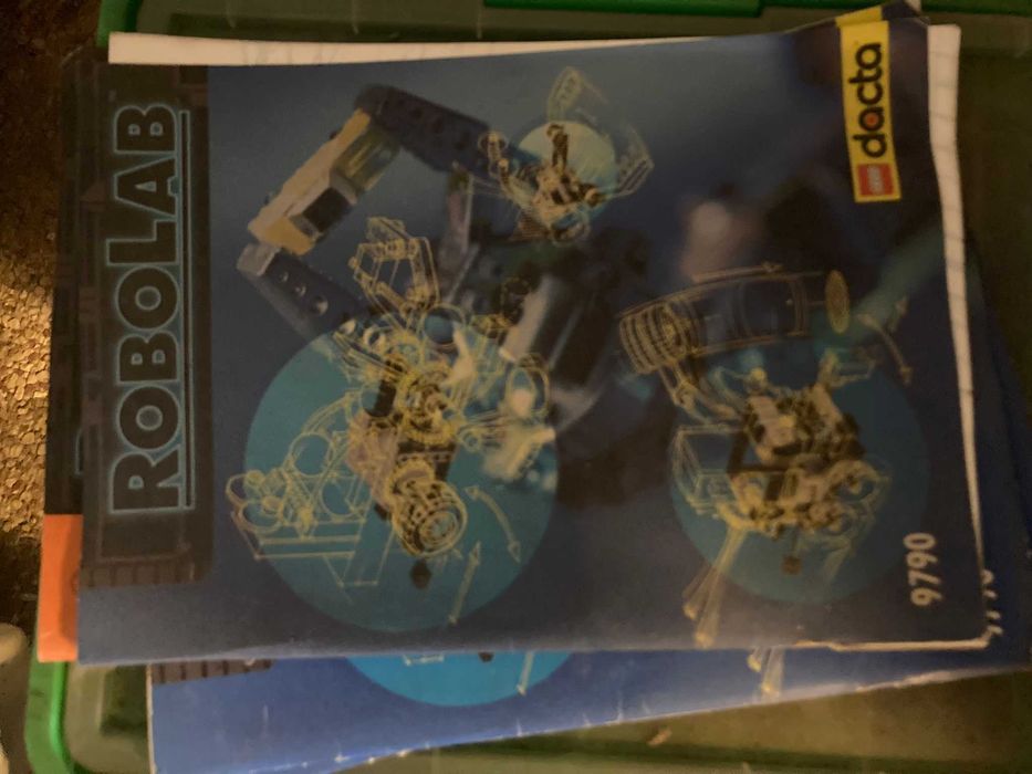 Legos robótica impecáveis com tudo