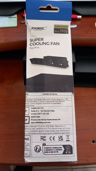 Super cooling fan for P-4