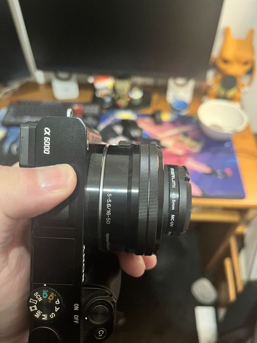 Camara sony a6000 + lente 16-50 + acessorios