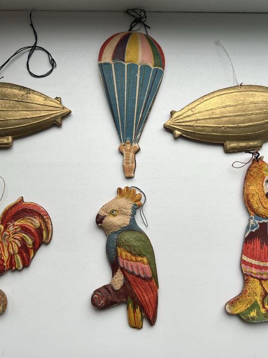 ёлочные игрушки 1930-1940гг