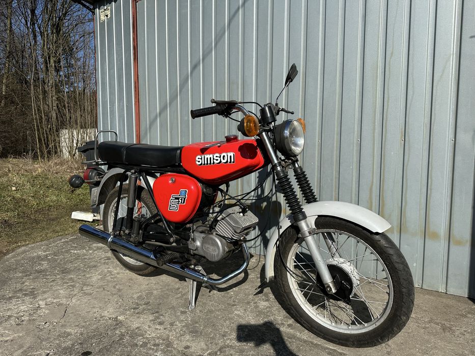 Simson S51 4 Biegowy, Zarejestrowany