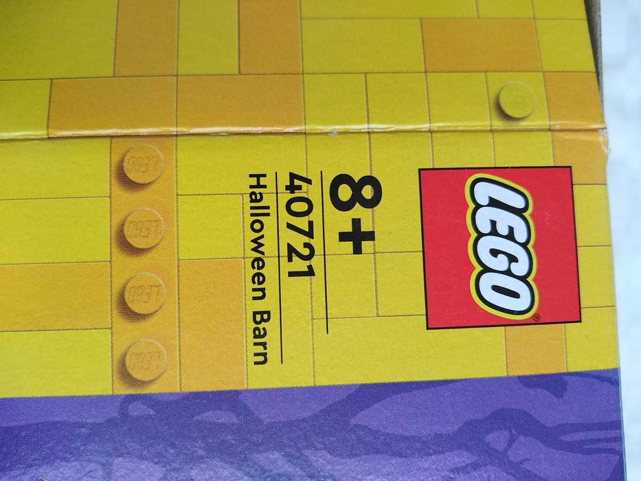 APENAS a Caixa VAZIA de Papel Lego, Set 40721 Halloween.