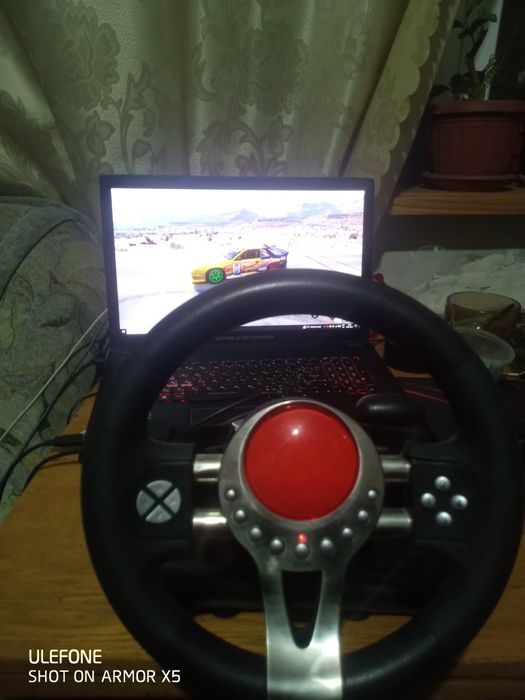 Ігровий руль для ноутбука, ПК