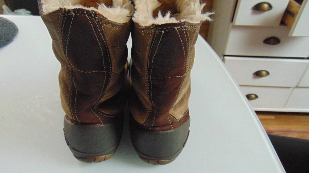 caterpillar roz uk7 eur 40 skóra ocieplane