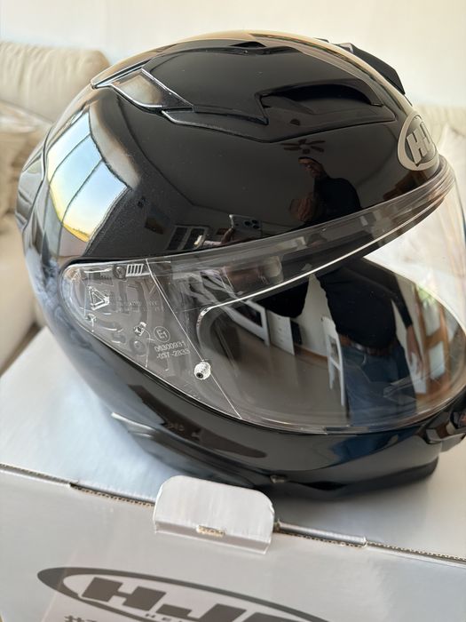 Capacete HJC preto tamanho S