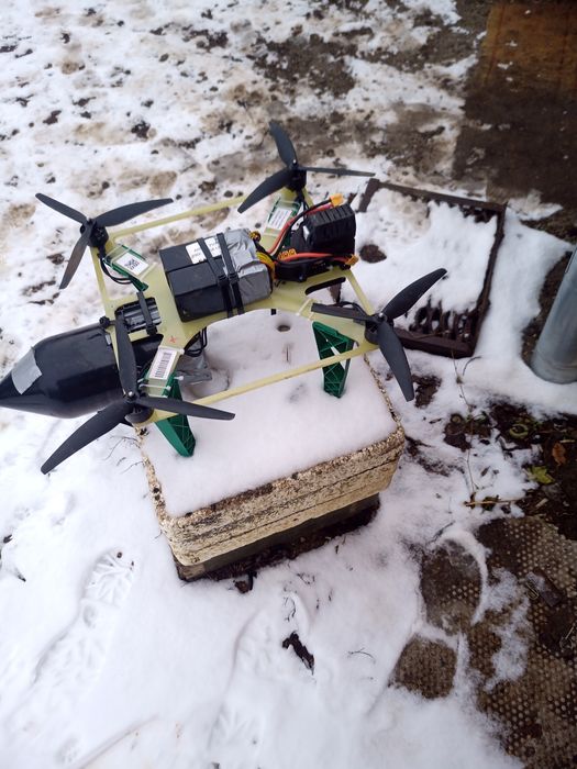 Дрон ждун, FPV оптоволокно