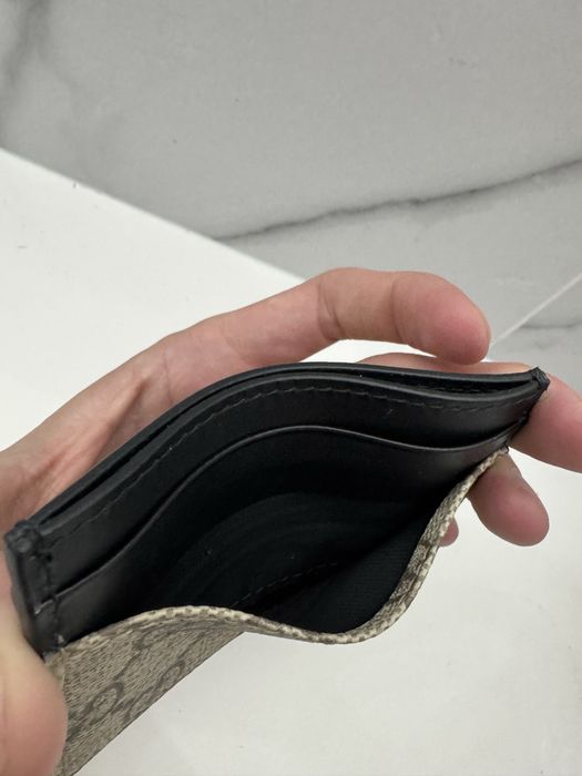 Gucci Cardholder monogram Beige