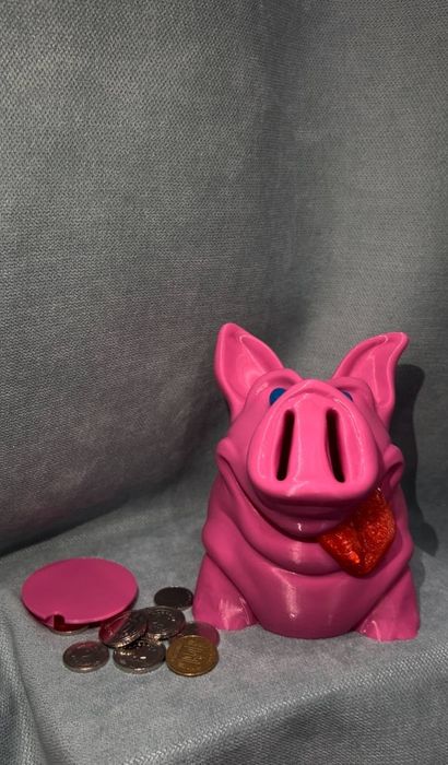 Копилка подарок свинка Хрюша 3D печать