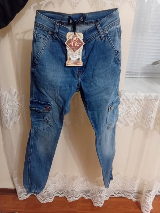 Штани джогери джинсові