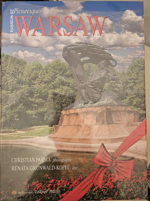 Album o Warszawie wersja angielska PARMA PRESS, folia