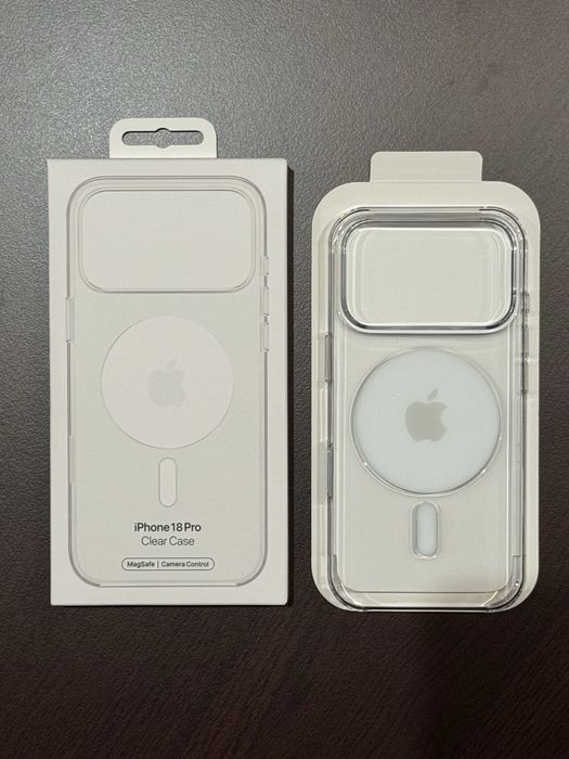 Чехол Apple Clear Case with Magsafe 18 Про / 18 Про Макс
