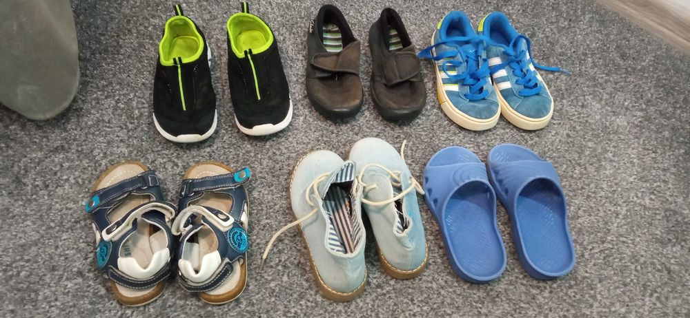 Zestaw butów dla chłopca r. 27