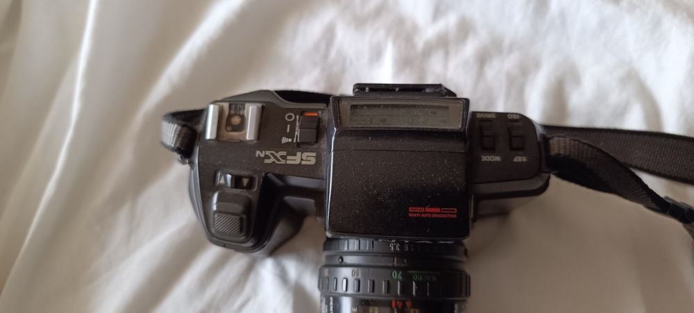 Pentax SFXn + lente 35-80mm