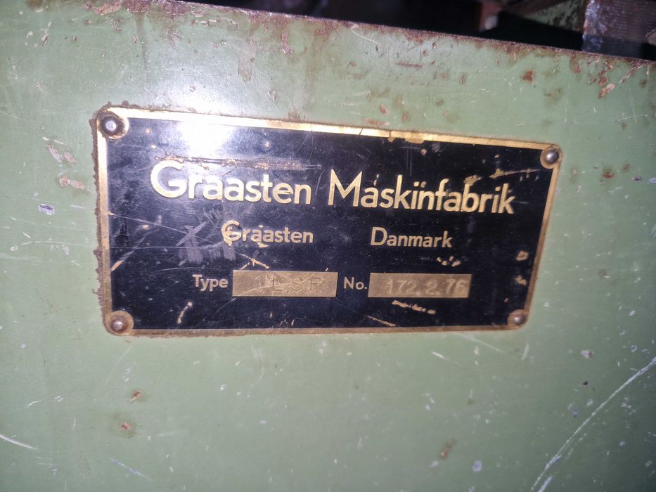 Strugarka czterostronna GRAMA ILSF z podajnikiem do drewna mokrego