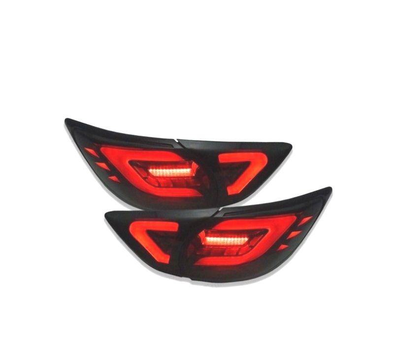 CONJUNTO DE FAROLINS PARA MAZDA CX5 KE 11-17 PRETO FUMADO