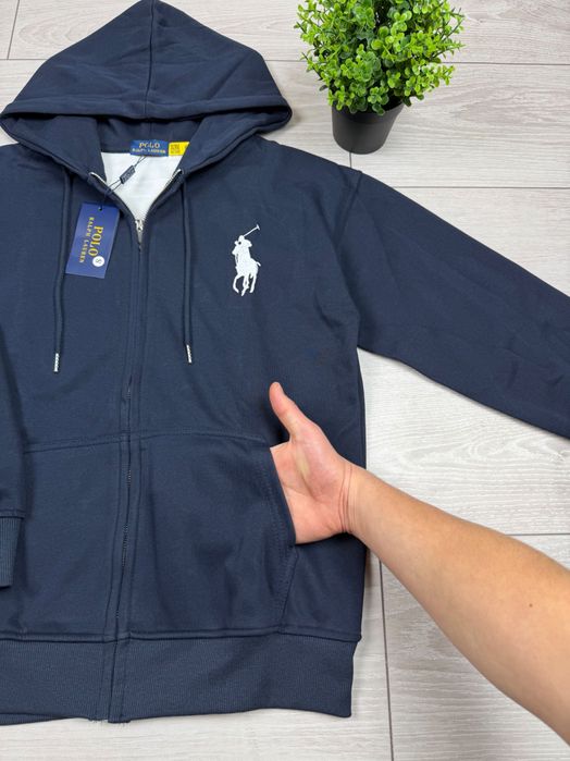 Зіпка Polo Ralph Lauren 3 зіп худі поло ральф кофта