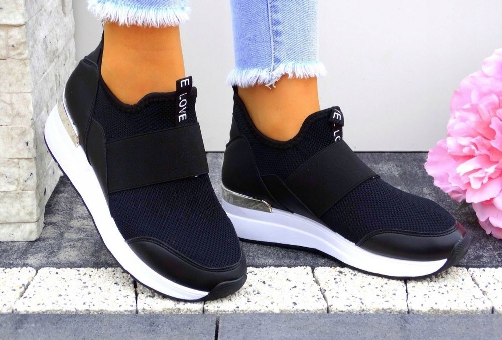 36 37 38 sneakersy 39 40 41 trampki na platformie grubej podeszwie