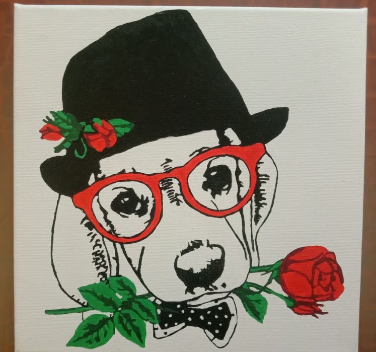 Готова картина по номерах