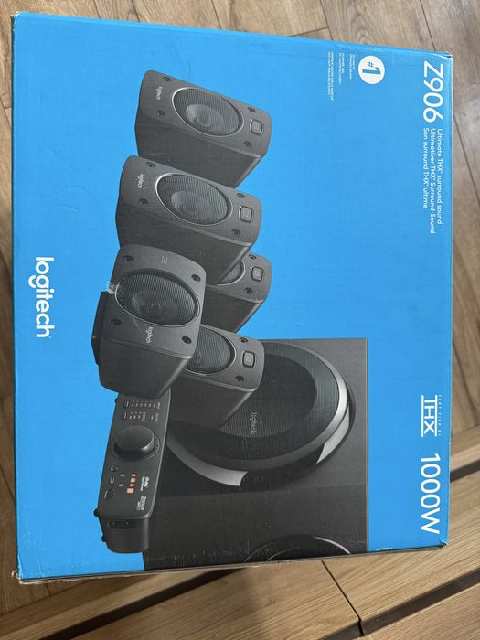 Głośniki Logitech Z906 5.1 1000W Czarny