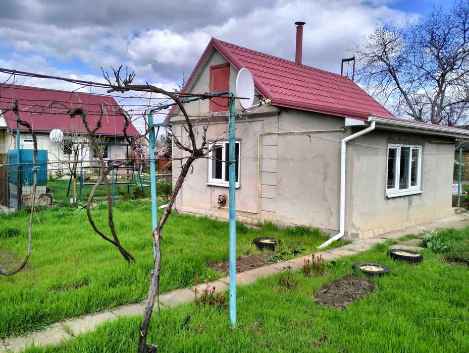 СРОЧНО__Дом в пригороде Одессы (Светлое)__ГАЗ