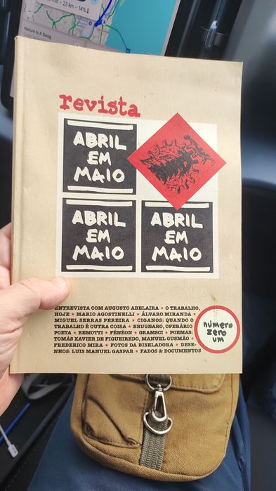 Revista Abril em Maio - número zero um