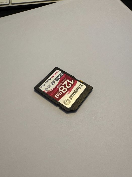 Kingston 128GB v90 SDXC Canvas React Plus