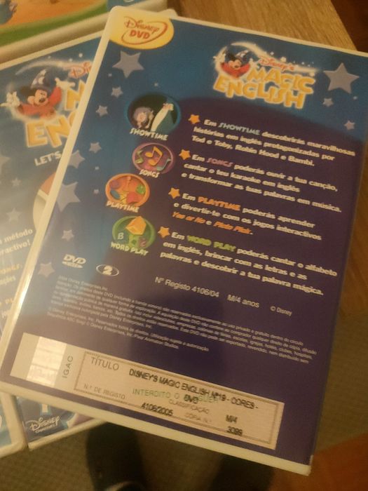 Coleção Walt Disney original aprender inglês crianças e adolescentes