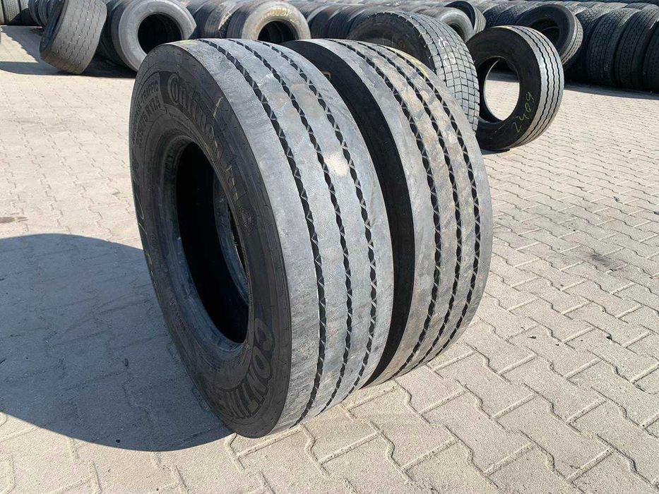 Opony używane ciężarowe naczepa 235/75R17.5 CONTINENTAL HTR2 / 10-12mm
