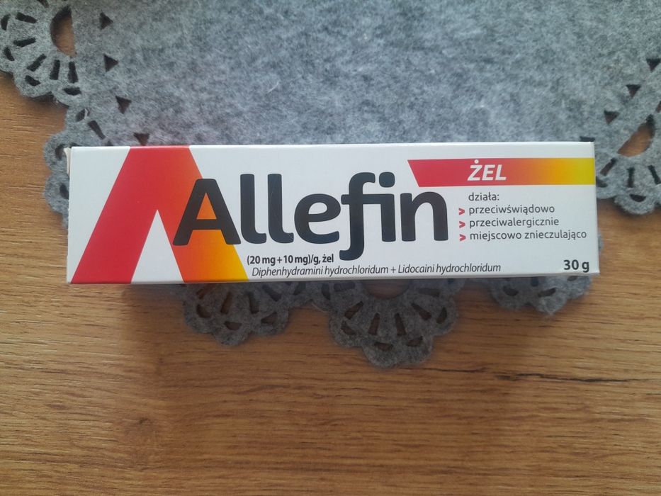 Nowy żel Allefin przeciwalergiczny