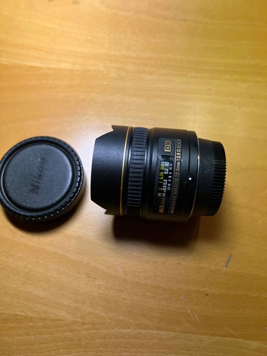 Lente Nikon fisheye 10.5mm f2.8
